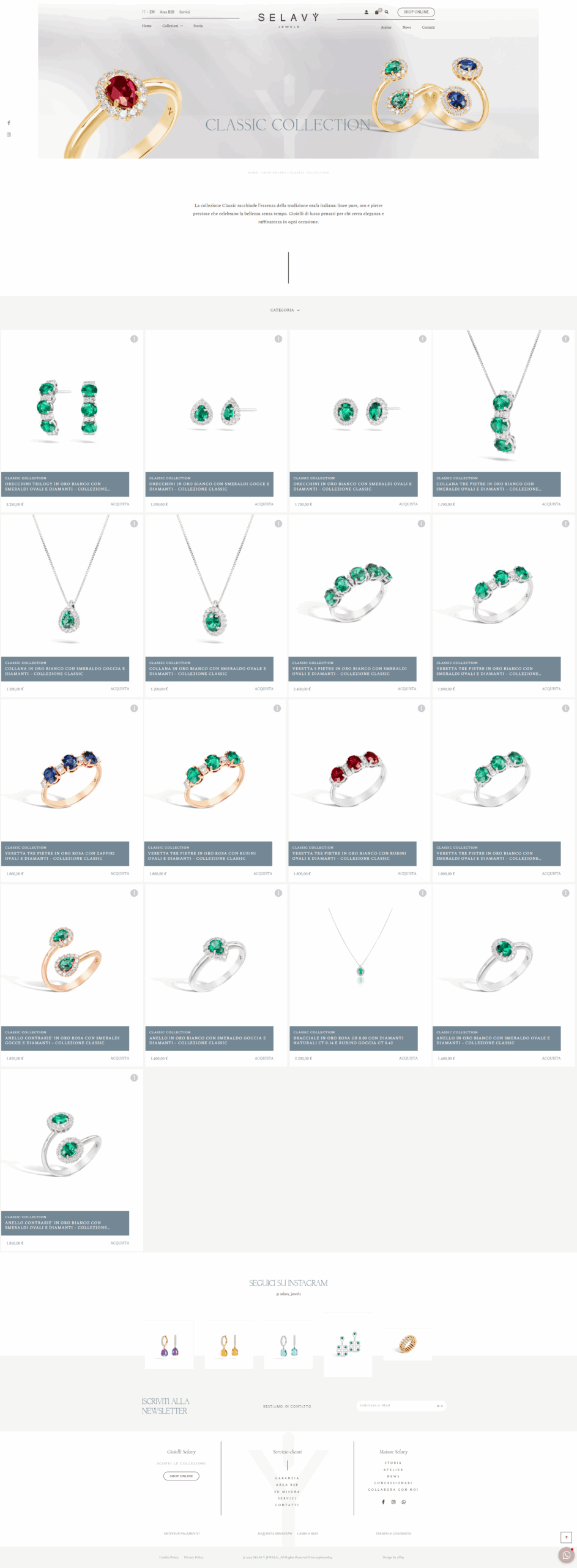 Selavy' sito web e-commerce — 5