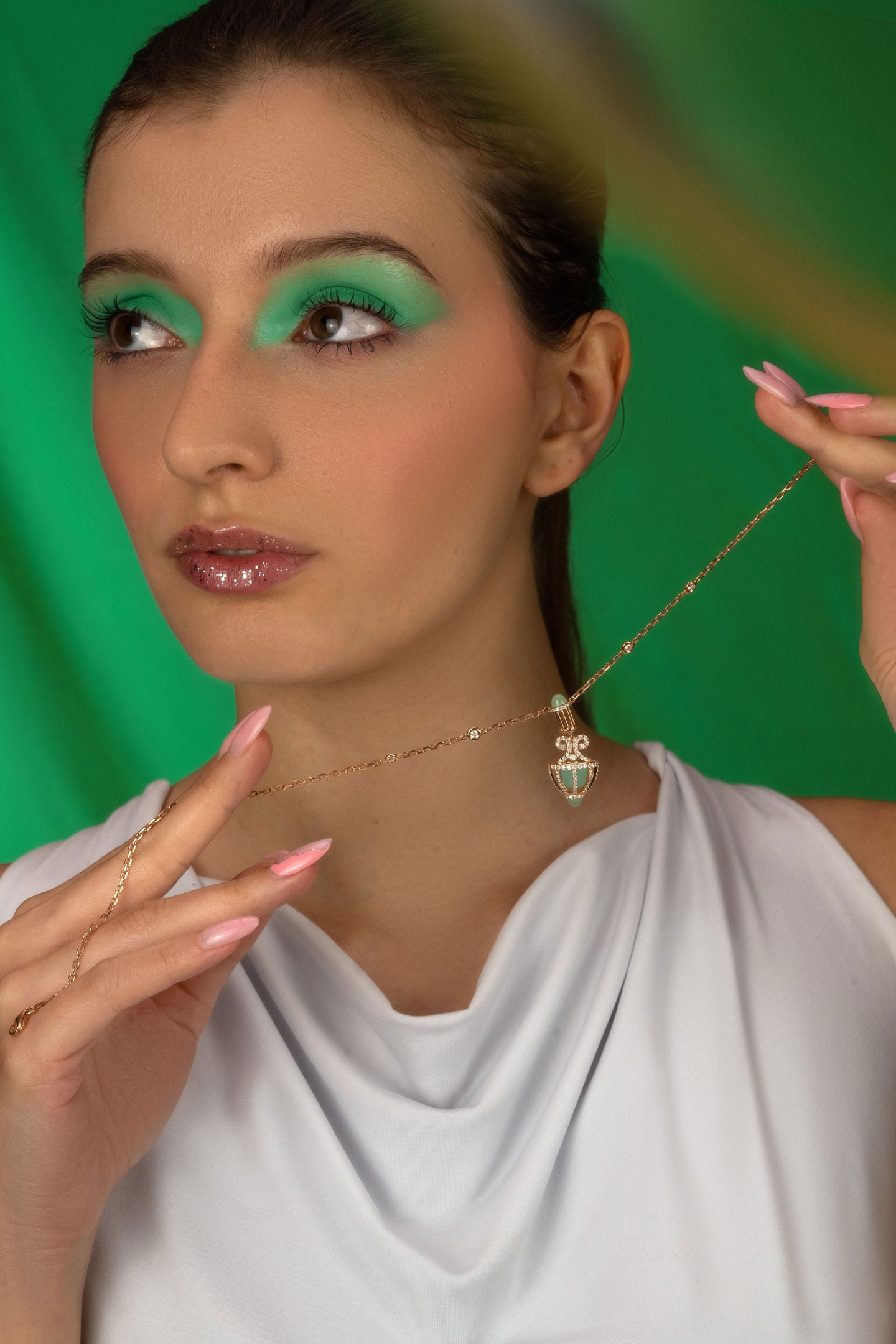 Solitaire Forever shooting modella — 2