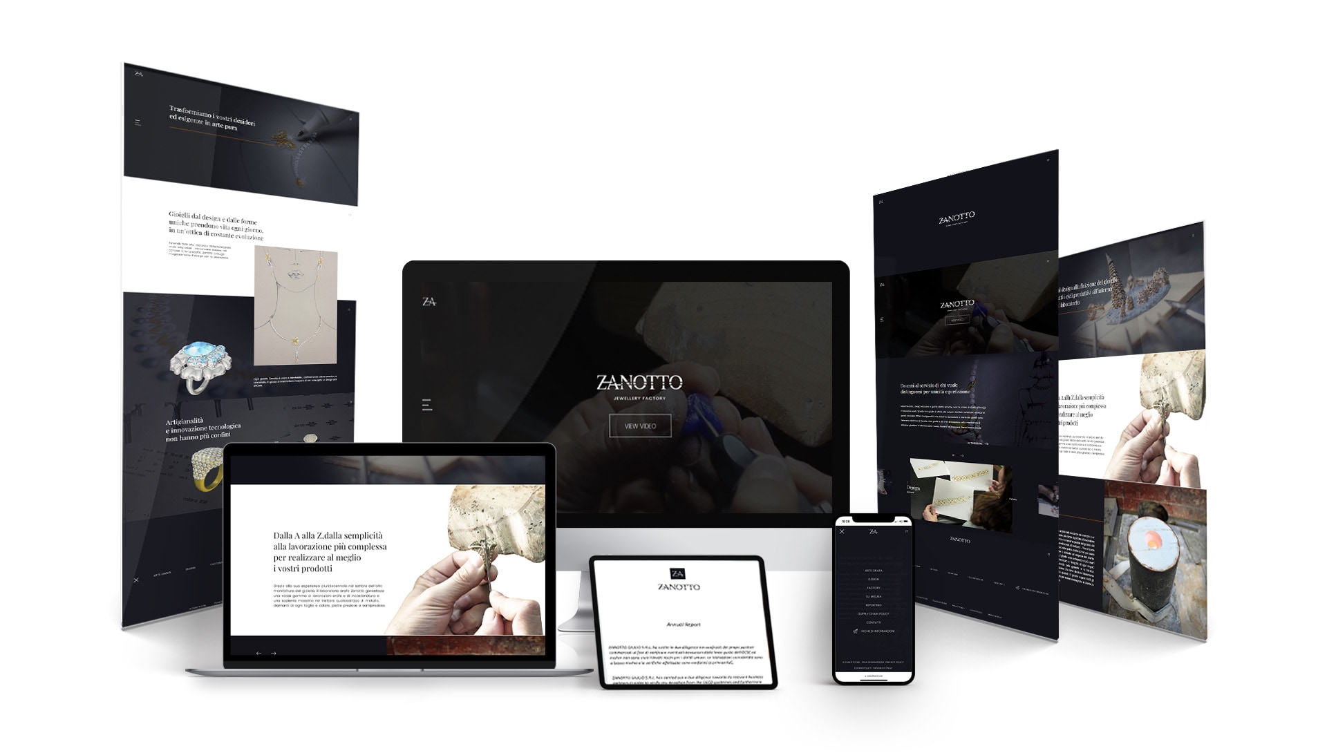 Zanotto sito web — 1